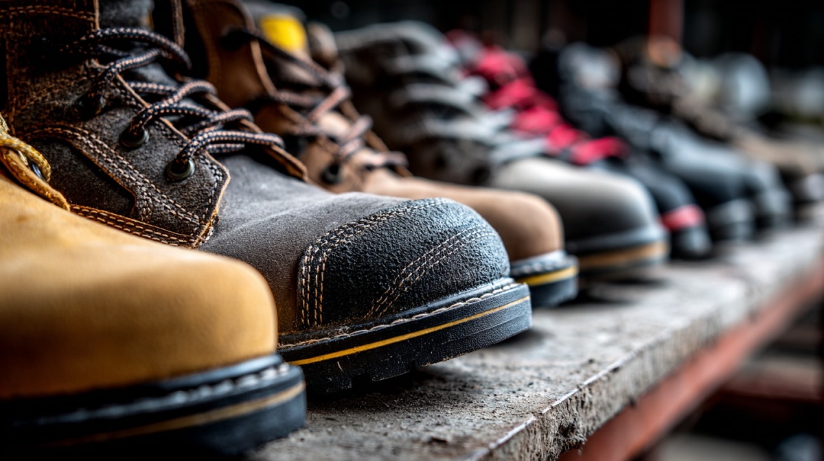 Više modela radnih cipela od različitog materijala