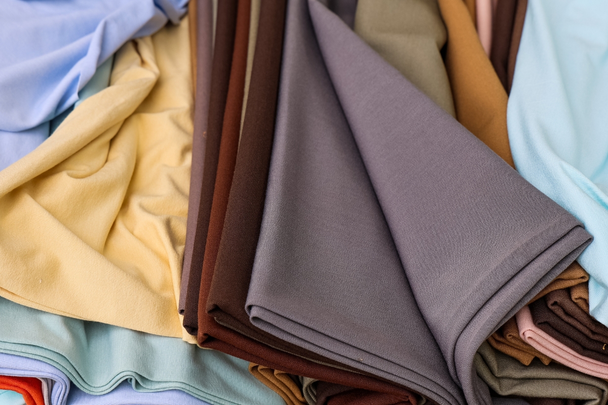 prikaz materijala za odeću