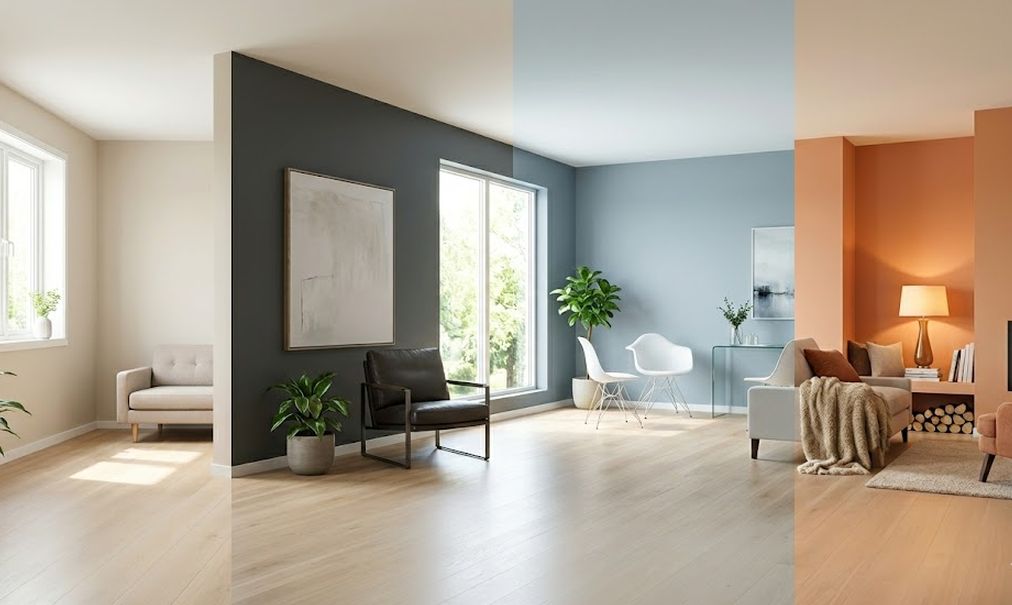 Raličite boje interijera