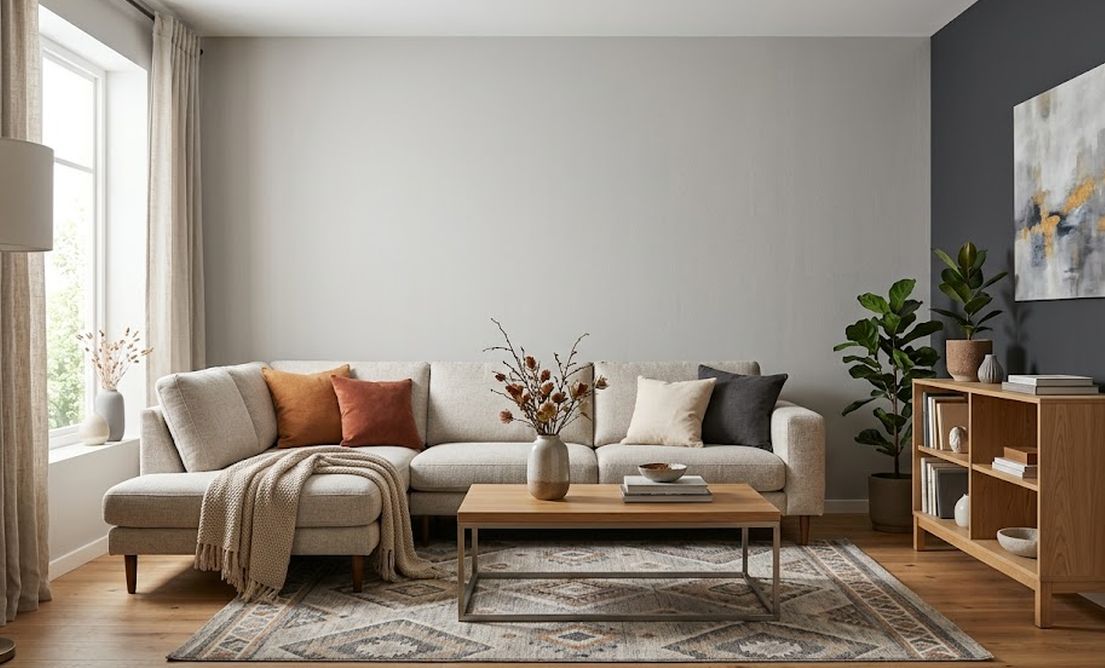 Dobro uklopljene boje zidova i nameštaja