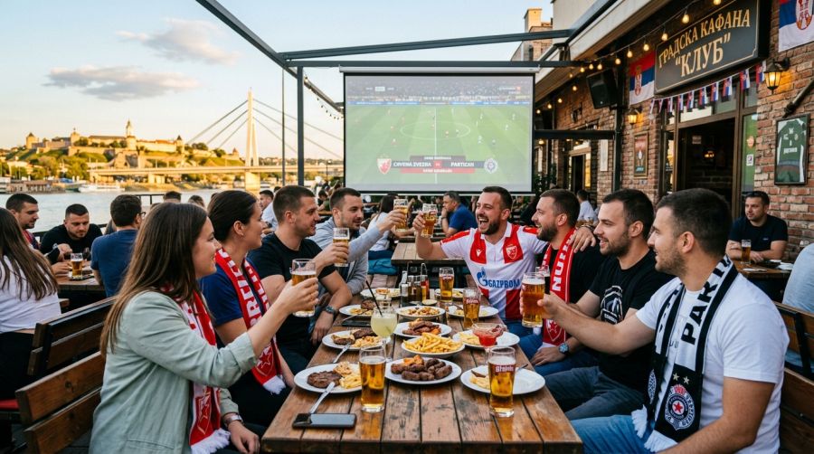 Najbolja mesta u Beogradu za gledanje utakmica